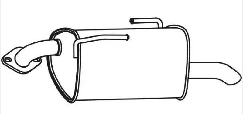 Image of Rear silencer VEGAZ SAS-78