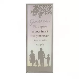 Image of Reflections Of The Heart Grandchildren Standing Plaque