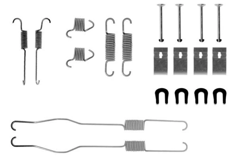 Image of Brake shoe fitting kit Bosch 1 987 475 146