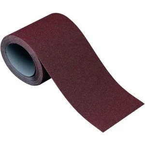 image of Wickes Aluminium Oxide Cloth-Backed Coarse Sandpaper Roll - 5m