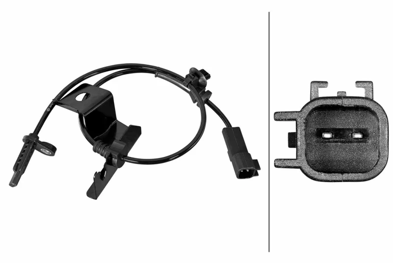 Image of HELLA ABS sensor HELLA 6PU 358 218-671