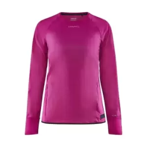 image of Craft Womens/Ladies Pro Hypervent Base Layer Top (L) (Pink)