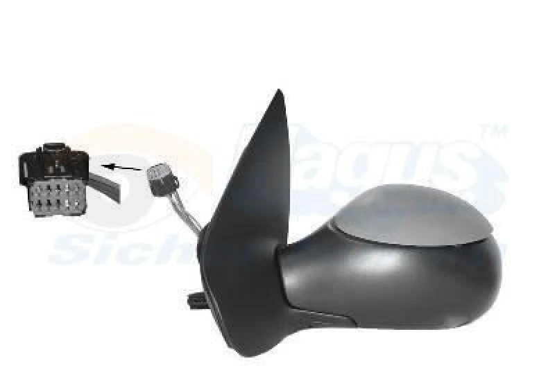 Image of VAN WEZEL Wing mirror VAN WEZEL 4028827