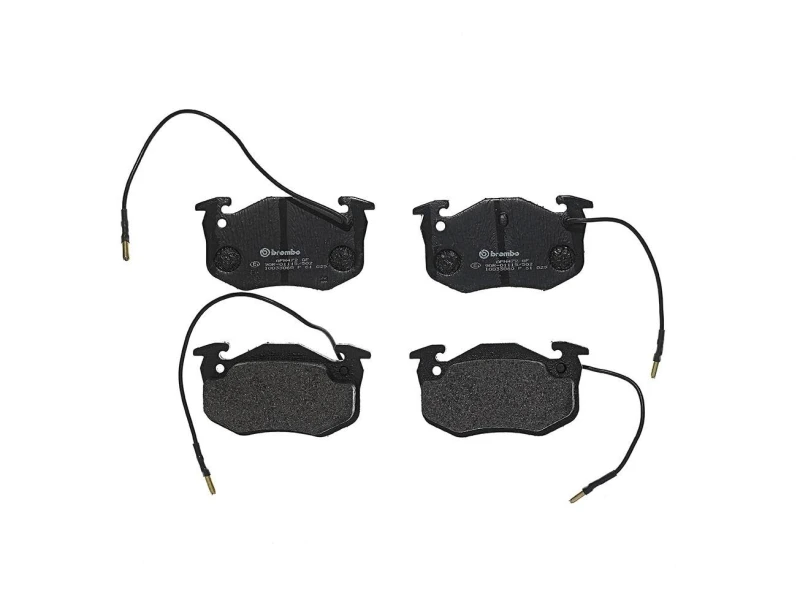 Image of BREMBO Brake pad set BREMBO P 61 029