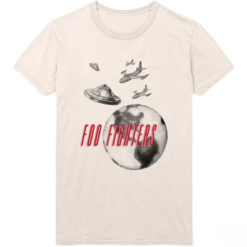 Image of Foo Fighters - UFO Planes Unisex XX-Large T-Shirt - Neutral