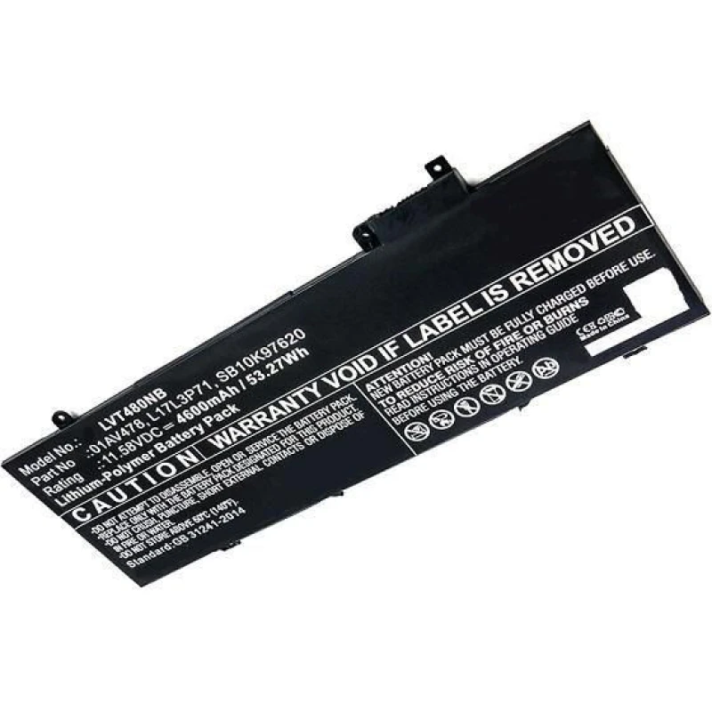 Image of CoreParts FRU01AV480-CP laptop spare part Battery
