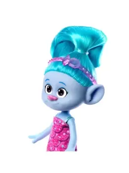 Image of Dreamworks Trolls Band Together Trendsettin&Rsquo; Chenille Fashion Doll