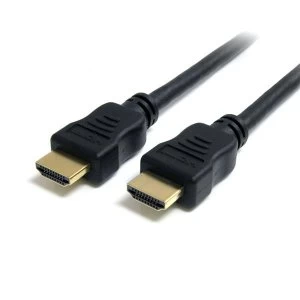 image of StarTech 6ft Flat High Speed HDMI Cable with Ethernet 4K Ultra HD x 2k HDMI Cable HDMI to HDMI MM