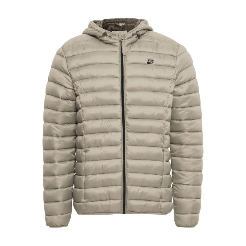 Image of Blend Blend's Romsey Hooded Puffer Beige Unisex S