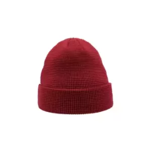 Image of Atlantis Blog Waffle Beanie (One Size) (Red)