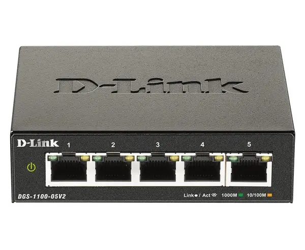 Image of D-Link (DGS-1100-05V2/E) D-Link DGS-1100-05V2 M