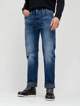 Image of Levis 501® Original Straight Fit Jeans - Vintage Wash, Vintage Wash, Size 30, Inside Leg Regular, Men