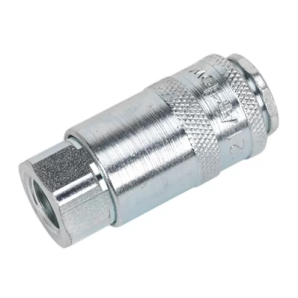 Image of Genuine SEALEY AC13BP Coupling Body Female 1/4BSP Pack of 50