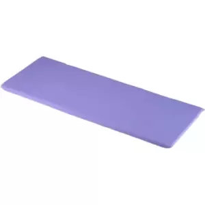 Image of Lilac 3 Seater Bench Cushions 141 x 48 x 4cm Outdoor Garden Furniture Cushion