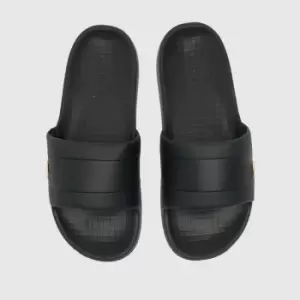 Lacoste Serve Slide Hybrid In Black