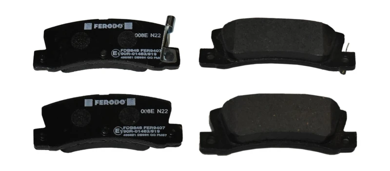 Image of FERODO Brake pad set FERODO FDB848