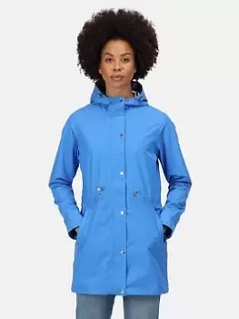 Image of Regatta Blakesleigh Waterproof Shell Jacket - Blue Size 10, Women