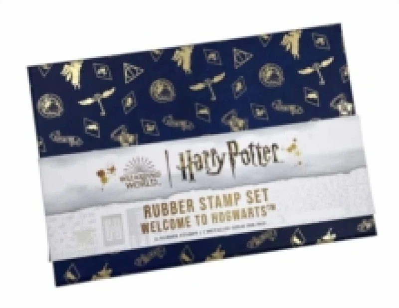 Image of Harry Potter: Welcome to Hogwarts Rubber Stamp Set Kit