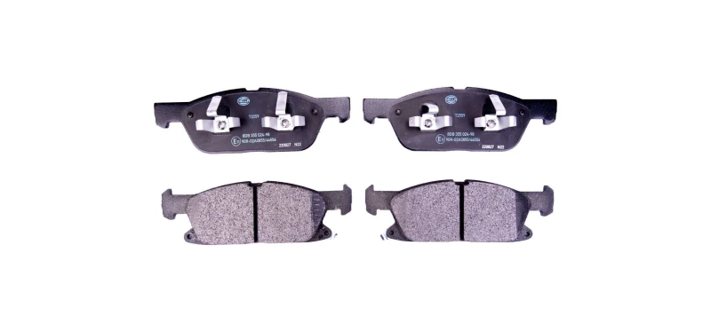 Image of HELLA Brake pad set HELLA 8DB 355 024-981