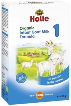 image of Holle Organic Infant Goat Milk Formula 1 (From Birth) - 400g