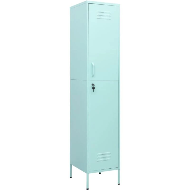 Image of VIDAXL Locker Cabinet Mint 35x46x180cm Steel vidaXL 8720286565698