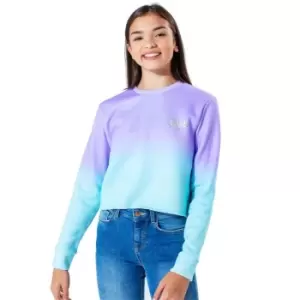 Image of Hype Crew Neck Sweatshirt - Purple
