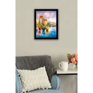 Image of SC0293 Multicolor Decorative Framed MDF Painting