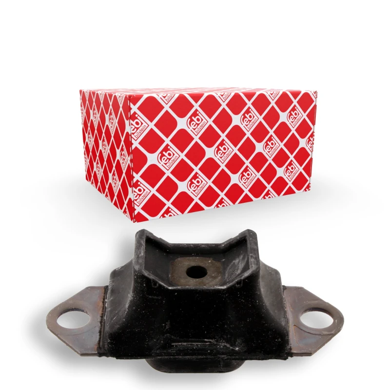 Image of FEBI BILSTEIN 29498 Engine mount Left, Rubber-Metal Mount Elastomer Engine Mounting (247)