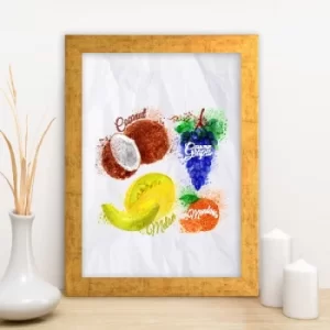 Image of AC274488290 Multicolor Decorative Framed MDF Painting