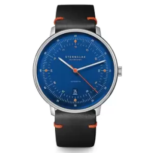 Image of Sternglas S02-HHK06-EB05 Mens Hamburg Coast Limited Edition Wristwatch