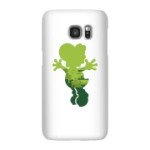 image of Nintendo Super Mario Yoshi Silhouette Phone Case - Samsung S7 - Snap Case - Gloss