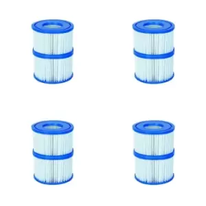 Image of 8 Pack Bestway 58323 Lay-Z-Spa Filter Cartridge, Size VI 10.6cm x 8cm