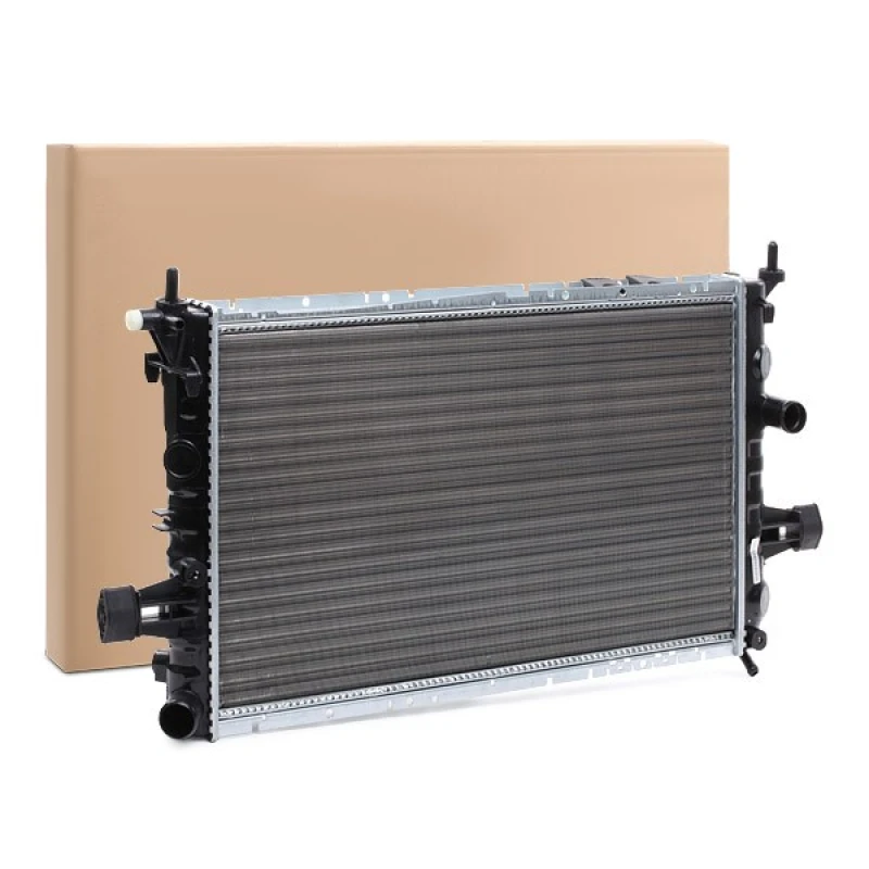 Image of RIDEX 470R0248 Engine radiator for manual transmission, Plastic Aluminium, Plastic Radiator,engine cooling (470)