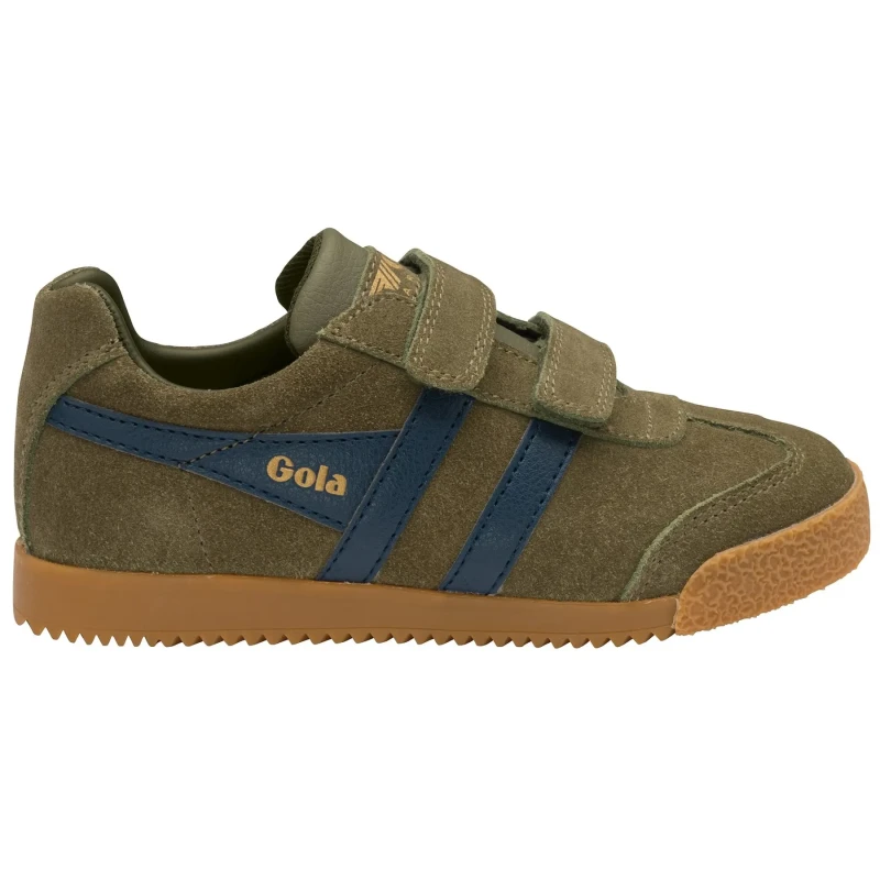 Image of Gola Children's Trainers Gola Harrier Velcro Gris Unisex 34