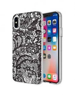 image of Kendall Kylie Lace Print Protective Printed Case for iPhone X One Colour Women