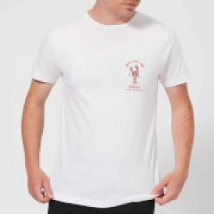 Image of Friends You Are My Lobster Mens T-Shirt - White - 3XL