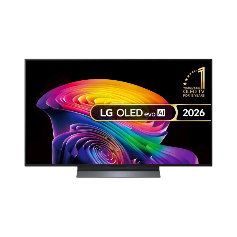 Image of LG OLED48C66LB 48 4K OLED Evo AI Smart TV OLED48C66LB Black
