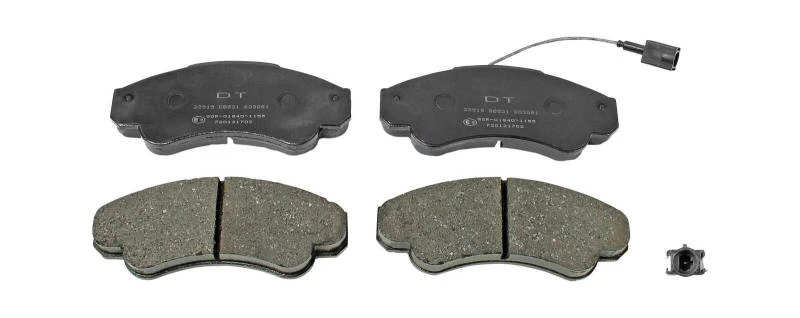 Image of DT Spare Parts 12.93103 Brake pad set Front Axle Brake Pad Set,disc brake (402)