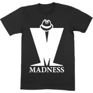 Image of Madness - M Logo Unisex Large T-Shirt - Black