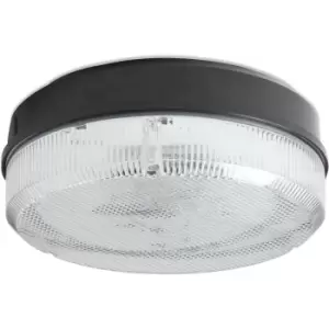 image of Robus Compact 2D Surface Fitting with Prismatic Diffuser - Black - RC162DP-04