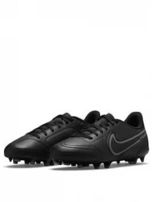 Image of Nike Junior Tiempo 8 Club Firm Ground Football Boot, Black, Size 1