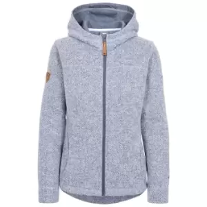 Image of Trespass Childrens/Kids Reserve Fleece Full Zip Hoodie (11-12 Years) (Denim Blue)