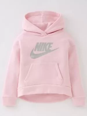 Image of Boys, Nike Futura Fleece Hoody, Pink, Size 2-3 Years
