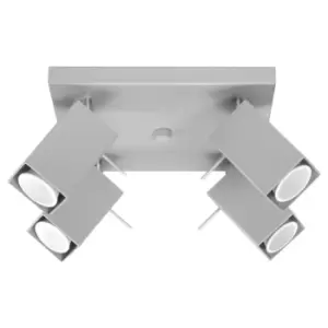 Image of Sollux Plafond Merida 4 Grey