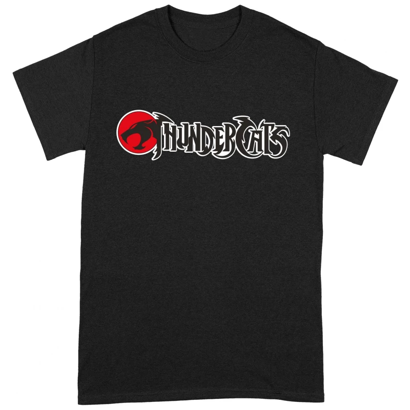 Image of Thundercats Mens Logo T-Shirt in Black Size: Small Black Male S