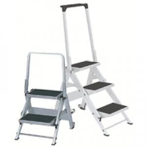 image of Slingsby Safety Step Aluminium 2 Tread 306893