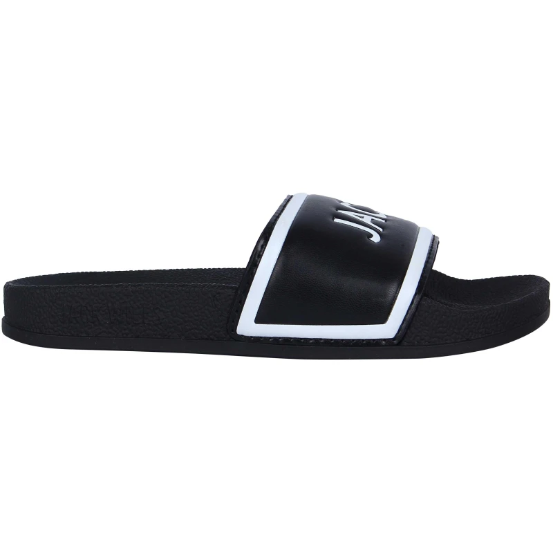 Image of Jack Wills Harvey Sliders Childrens - Black C10