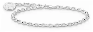 Image of Thomas Sabo X2088-007-21-L13 Charm Bracelet With Shimmering Jewellery