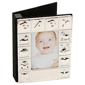 Image of Silverplated Baby Photo Frame & Album