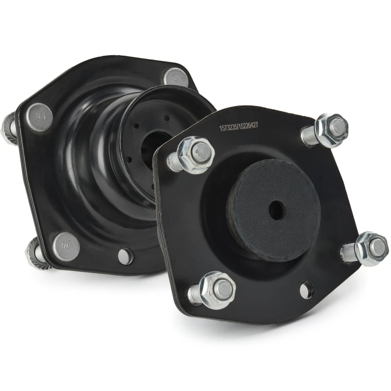 Image of RIDEX 1180S1083 Top strut mount Front Axle, with fastening/mounting material Suspension Strut Support Bearing (1180)